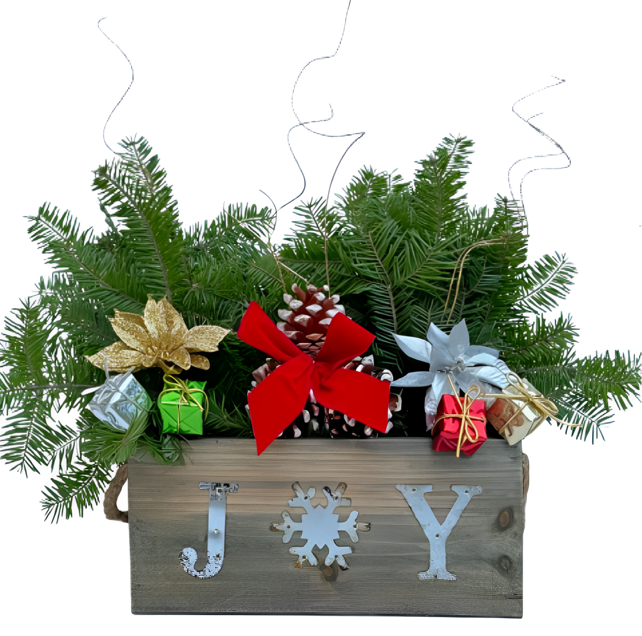 JOY Holiday Tabletop Greenery 